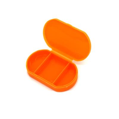 China Durable Mini Pill Box Decorative Portable Travel Pill Case For Pocket Purse for sale