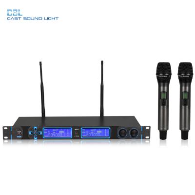 China Handheld Microphone Chinese Factory Professional Wireless Microphone In Low Price for sale