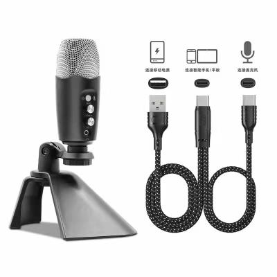 China USB Microphone OEM USB Microphone Vocal PC Recording MIC Condenser Microphone Kit for sale