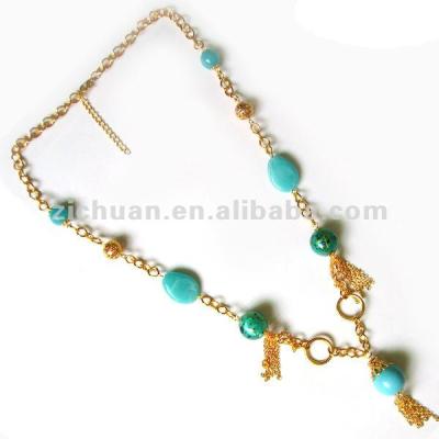 China Acrylic Pearl Chain Necklaces Designs for sale