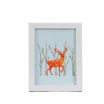 China Wholesale high quality cheap simple and modern Northern Europe home decoration and gifts environmental plastic picture frame for sale