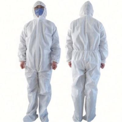 China Comfortable CE SMS, Microporous, EN1073- 2-SMS Coverall, Coverall Type 5 6 for sale