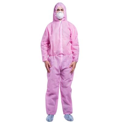 China Comfortable White Disposable Coverall / Polypropylene Disposable Coveralls for sale