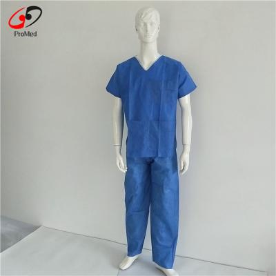 China Comfortable Fashionable Medical Disposable Scrub/Scrub Suit/Nurse Hospital Uniform Designs for sale