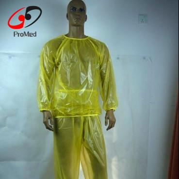 China Sauna PE Suit Plastic Infrared Blankets For Lose Weight Sauna Suit For Sauna Room for sale