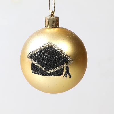 China Customizable Popular Holiday Celebration Stage Decoration Window Display Hanging Black Christmas Ball for sale