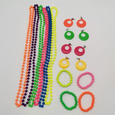 China Customizable Wholesale Customized Colorful Carnival Bachelor Party Christmas Costume Bead Connecting Chain for sale