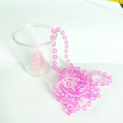 China Customized Customized Wholesale Carnival Bachelor Party Fun Festival Cup Connecting Bead Chain for sale