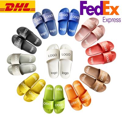 China Fashion Trend 2022 Reasonable Price Hot Selling Slide Slippers Custom Logo for sale