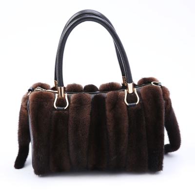 China Fashion Fashion Mink Fur Handbag for sale