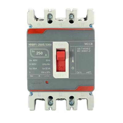 China New Product HNM1-63S/3300 25A Moulded Case Circuit Breakers Thermal magnetic Type 35/25KA for sale