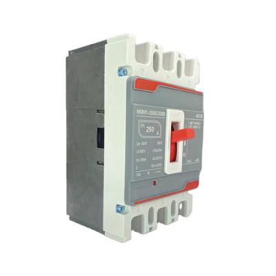 China 2022 Newest Mccb Molded Case Circuit Breaker Ac Molded Case Circuit Breaker HNM1-250S/3300 125A 35/25KA for sale