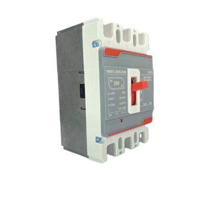 China Factory Direct Supply Cheap Price Low Price 4P 160A Molded Case Circuit Breaker 35/25KA for sale