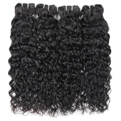 China Natural Tape In Hair Extensions 100% Water Wave Hair Extensions for sale