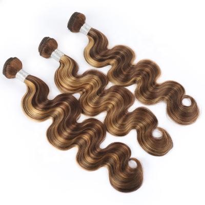 China Piano Color P4/27# Body Wave Hair Extension Brazilian 100% Human Virgin Hair Wigs for sale