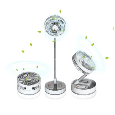 China Factory Wholesale Custom Mini Desk Fan Small Usb Led Cooling Mini Table Fans Foldable Electric Standing Rechargeable Portable Fan for sale