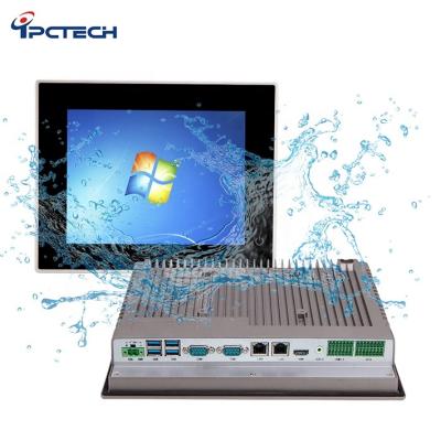 China Aluminum Alloy 10.4 Inch IP65 Capacitive Embedded CPU Industry Tablet Touch Screen Panel PC for sale