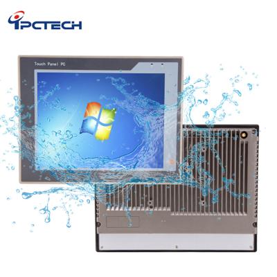 China 12.1 inch fanless panel pc ipctech industri 321*252*51 open frame touch screen for sale