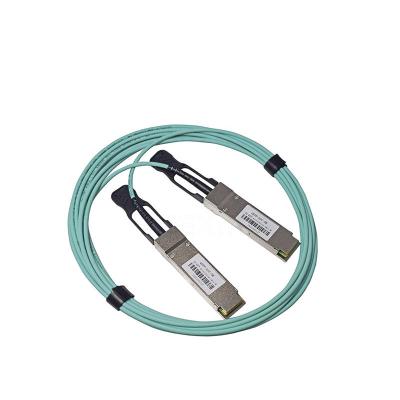 China Data center 40G QSFP+ to QSFP+ AOC Cable 1M 2M 3M 5M 10M 20M 30M OM2 Active Optical Cable for sale