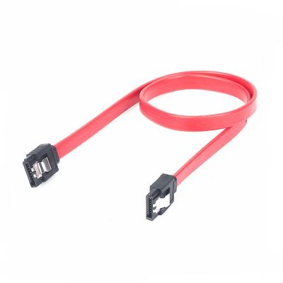 China HDD SATA 3.0 Cable Straight Red Cord Cable Sata Dual Channel Hard Drive Sata Data Cable for sale