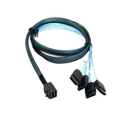 China Headset/drone Mini SAS Cable Sata Internal HD Sas To Sata Cable Assembly for sale