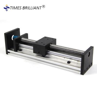 China Machinery Repair Shop China Travel Ball Screw Linear Motion Accurate 100mm-1200mm High Efficient Guide Rail For 3D Printer for sale