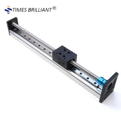 China Machinery Repair Shops China Factory Low Price 300mm Travel Length Ball Screw Linear Motion Module Guide Rail For CNC Cutting Drilling Printing for sale