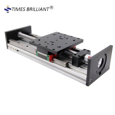 China Automation China Low Price 200kg Heavy Load 150mm 300mm Stroke Ball Screw Linear Motion Guide Industrial Wide Way For CNC Kit for sale