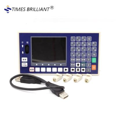 China China low price 1-4axis G-code program motor controller for CM45 stepper motor or servo motor for sale