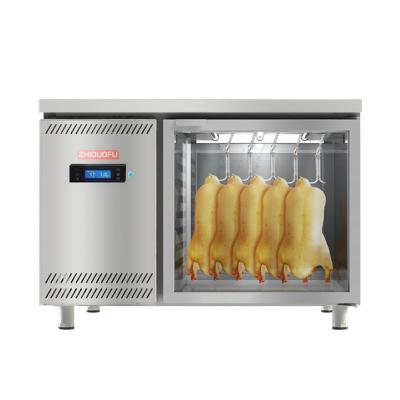 China Duck And Goose Temperature Meat Electronic Desktop Drying Cabinet Automatic Drying Chicken Food Processing Cabinet for sale