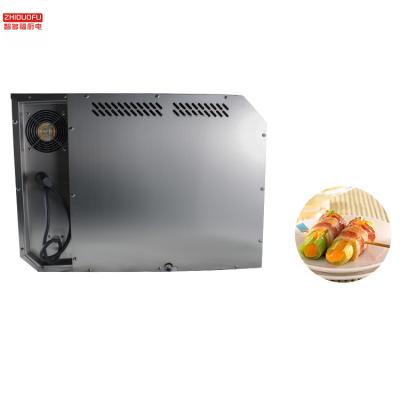 China Multifunctional Food Processing Machine Commercial Built In Stainless Steel Material Maker Cooking Electric Pizza Oven for sale