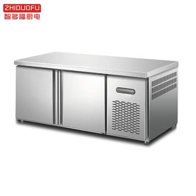 China Commercial Upright Double-temperature Refrigerator Refrigerador Upright Refrigeration Equipment Commercial Restaurant Refrigerators Nevera Freezer for sale