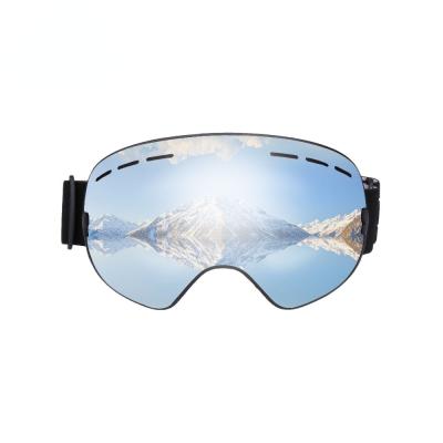 China Ski Goggles Over Glasses 2021 Snow Ski Goggles Spherical Mirror Ski Goggles Big Sports Goggles Double-Layer Wholesale Anti Fog Goggles Y-218 for sale