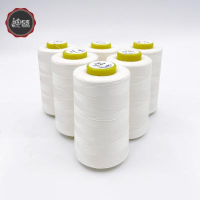 China Breathable Recycled Combed Staple Plant Long Fiber 100% Cotton Embroidery Thread for sale