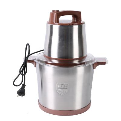 China 304 Stainless Steel Large Power 1500W Motor Food Vegetable Cleaver 304 Pure Copper Household 12L Electric Chopper for sale