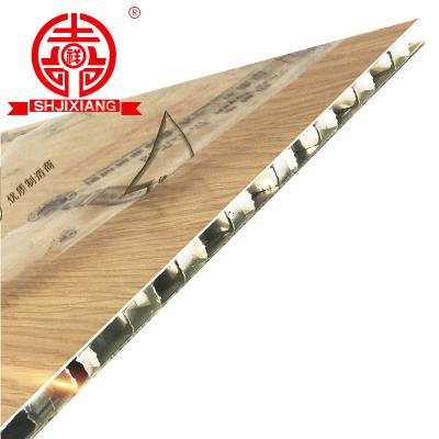 China Office Building Marble Aluminum Fiberglass Honeycomb Panel With Foam For Trailers for sale