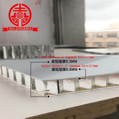 China Office Building Low Moq Aluminum Plastic Marine Marble Honeycomb Panel for sale