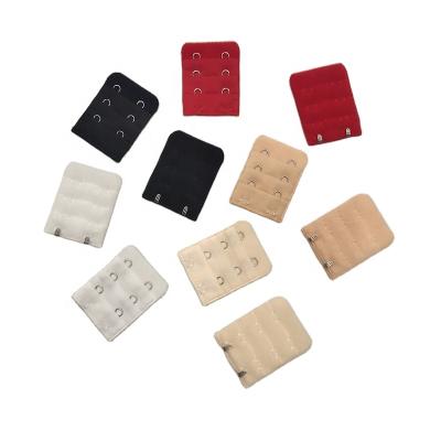 China 100% Polyester 3*2 buckle 3.8cm bra accessories, bra supplements, bra hooks and female eyes for sale