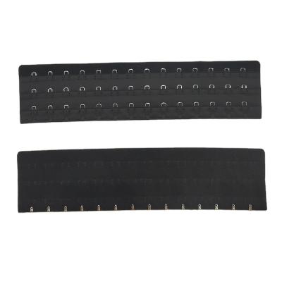 China 100% Polyester 3 Rows 14 Buckle 29cm Fitness Latex Belt Expander Waist Support Belt Waist Extender Buckle for sale