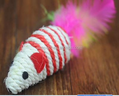 China Sustainable Unique Handmade Pet Products Small Cat Toy For Lovely Cats for sale