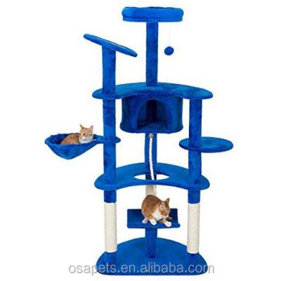 China Sustainable Cat Tree, Cat Scratch, Scratching Post With Corrugated Cardboard Material For Cat for sale