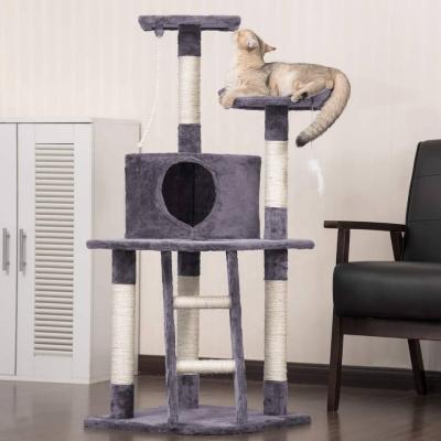 China Cat Tree Scratching Post Kitten Viable Center of Activity Scratching Poles for sale