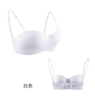 China Seamless Hot Viable Invisibility Women Push Up One Piece Strapless Bra For Wedding Dress for sale