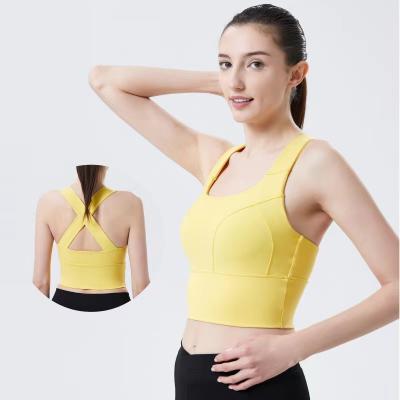 China New Beauty Sweat-Wicking Back Sports Underwear Fitness Vest Yoga Bra for sale