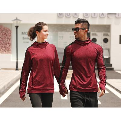 China High Quality Breathable Sports Women Man Workout Casual Sport Wear Long Sleeve Gym Training Sportswear Outdoor Activity for sale