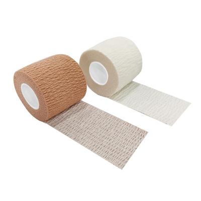 China factory 97%cotton+3%spandex physio elastic adhesive sports tape tear light EAB bandage for sale