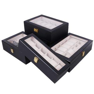 China Luxury Wooden Watch Box Large Wooden Watch Packaging Box 20 Slots Watch Organizer Luxury Wooden Watch Box For Display for sale