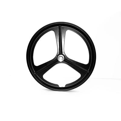 China Mountain bikes factory direct-selling baby bike hub 3 spoke all-in-one magnesium alloy wheel suitable for baby bike balance bike magnesium wheel for sale