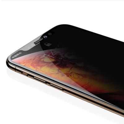 China Cell Phone Wotop Anti Privacy Look Screen Protector For iphone XS 3D Tempered Glas for sale