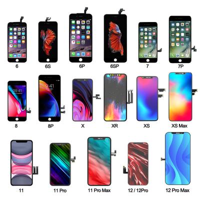 China Wholesale Fast Delivery Mobile Phone LCD Touch Screen Display Assembly For Iphone pro 5 6 7 8 X 11 12 Screen LCD Display LCD 12 for iPhone 7 for sale